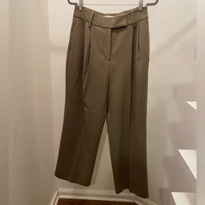 Oak and Fort wide leg trousers